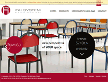 Tablet Screenshot of italsystem.com.pl